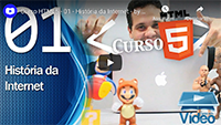 Uma Imagem de Preview de um video de HTML